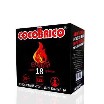 Кокосовый уголь COCOBRICO 18 куб