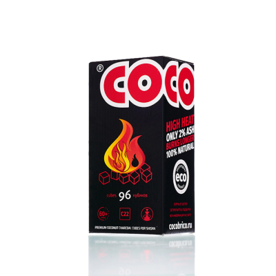 Кокосовый уголь COCOBRICO 96 куб